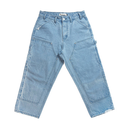 Denim Double Knee Pants