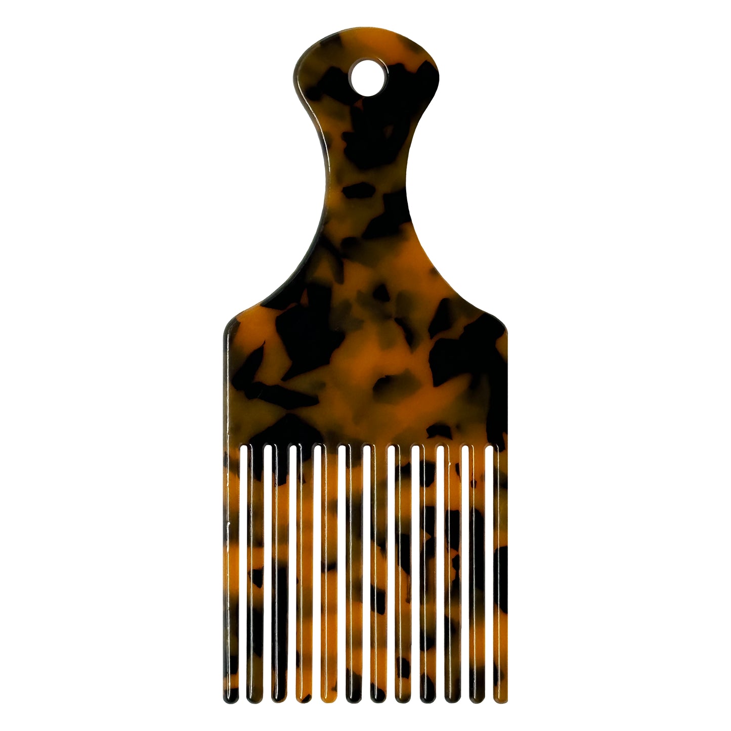 Script Hair Pick Comb